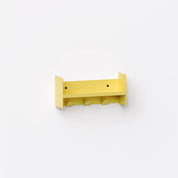 pli wall shelf with hooks - slim version