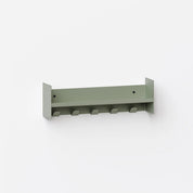 pli wall shelf with hooks - slim version