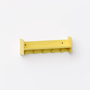 pli wall shelf with hooks - slim version