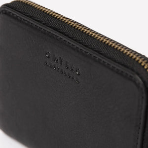 Robbie Wallet - Black Soft Grain Leather