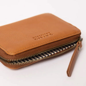 Robbie Wallet - Wild Oak Soft Grain Leather