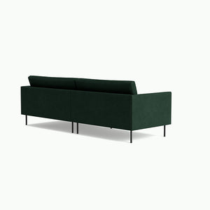 Astin hoekbank divan - Cube green 55