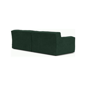 Clay hoekbank longchair - Cube green 58