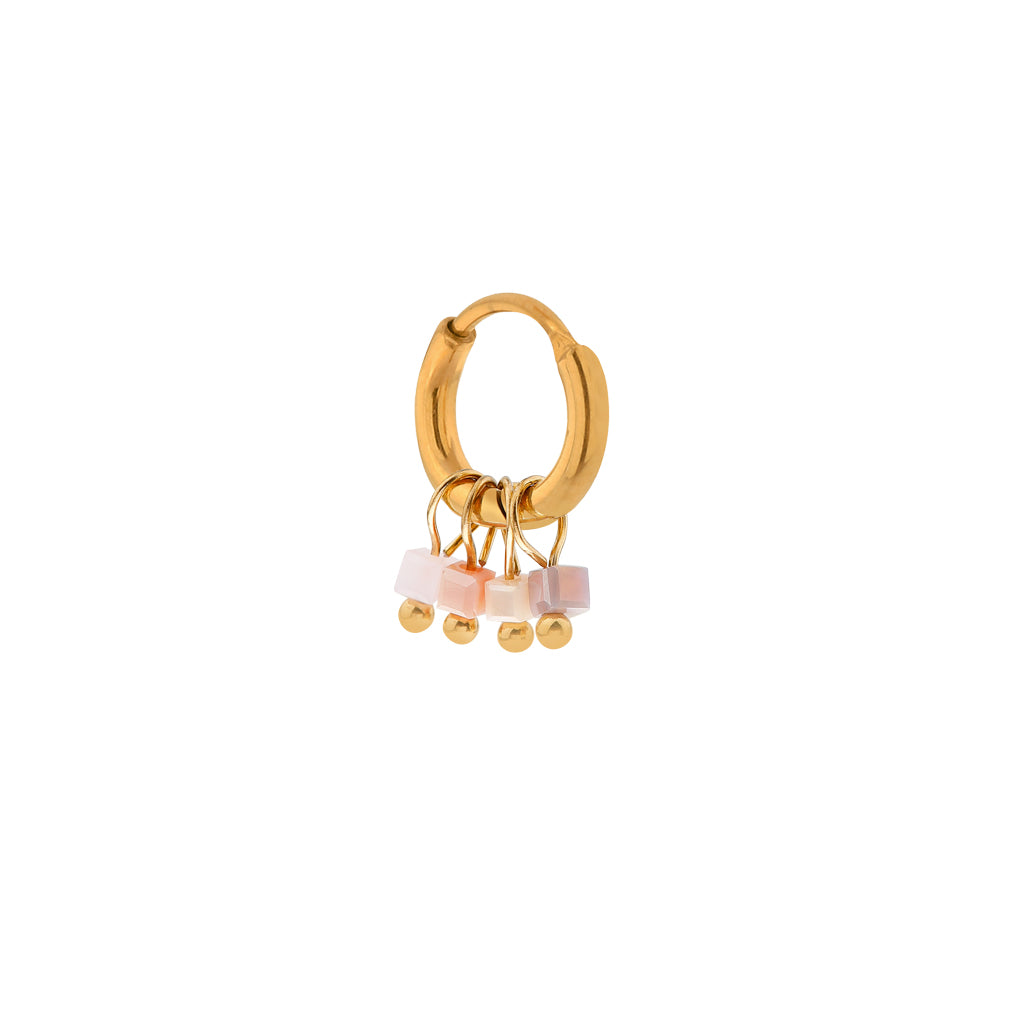 Oorbel - sand dune hoop