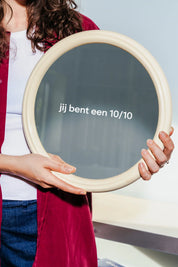 jij bent een 10/10 - spiegelboodschap