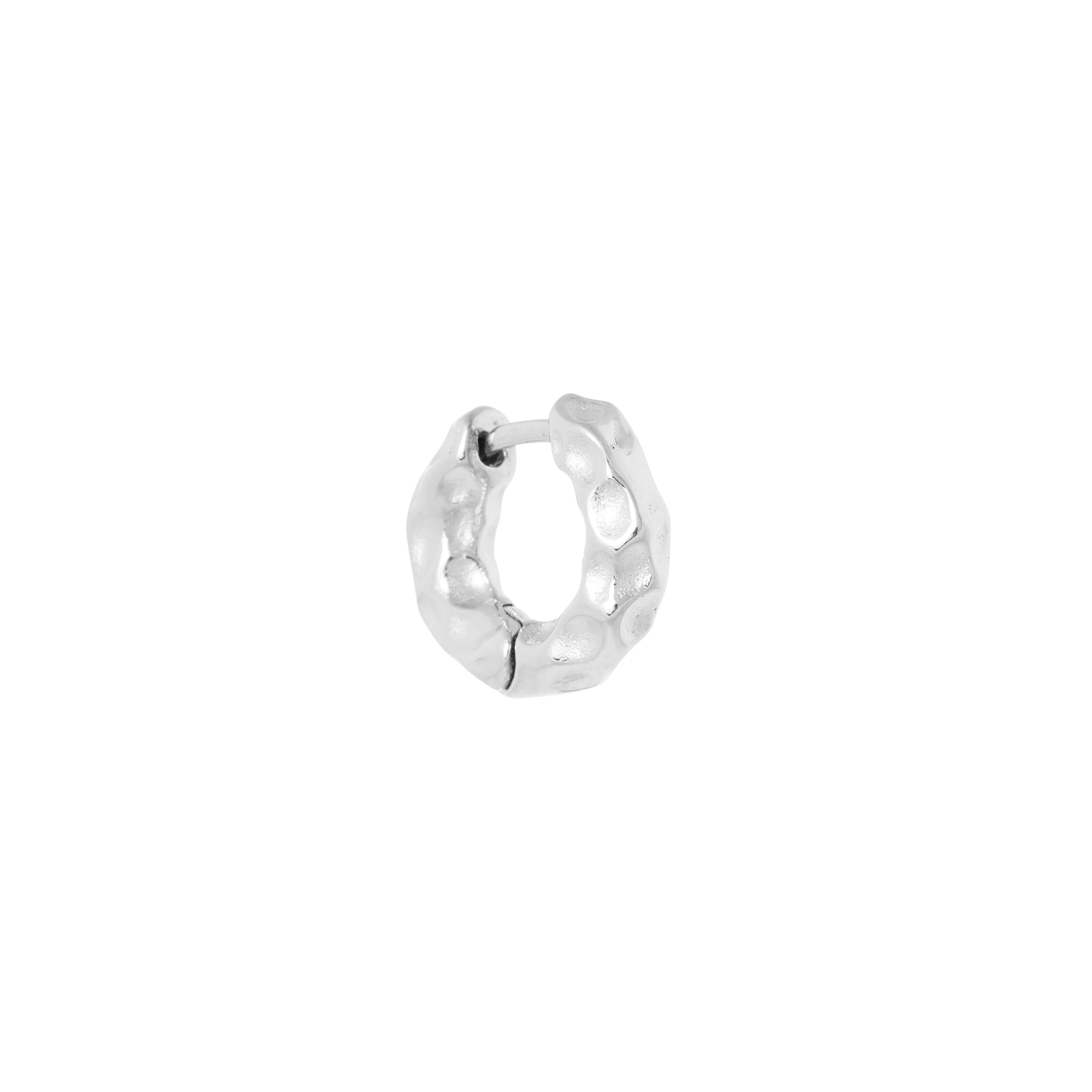 Solid gloss hoop - oorbel