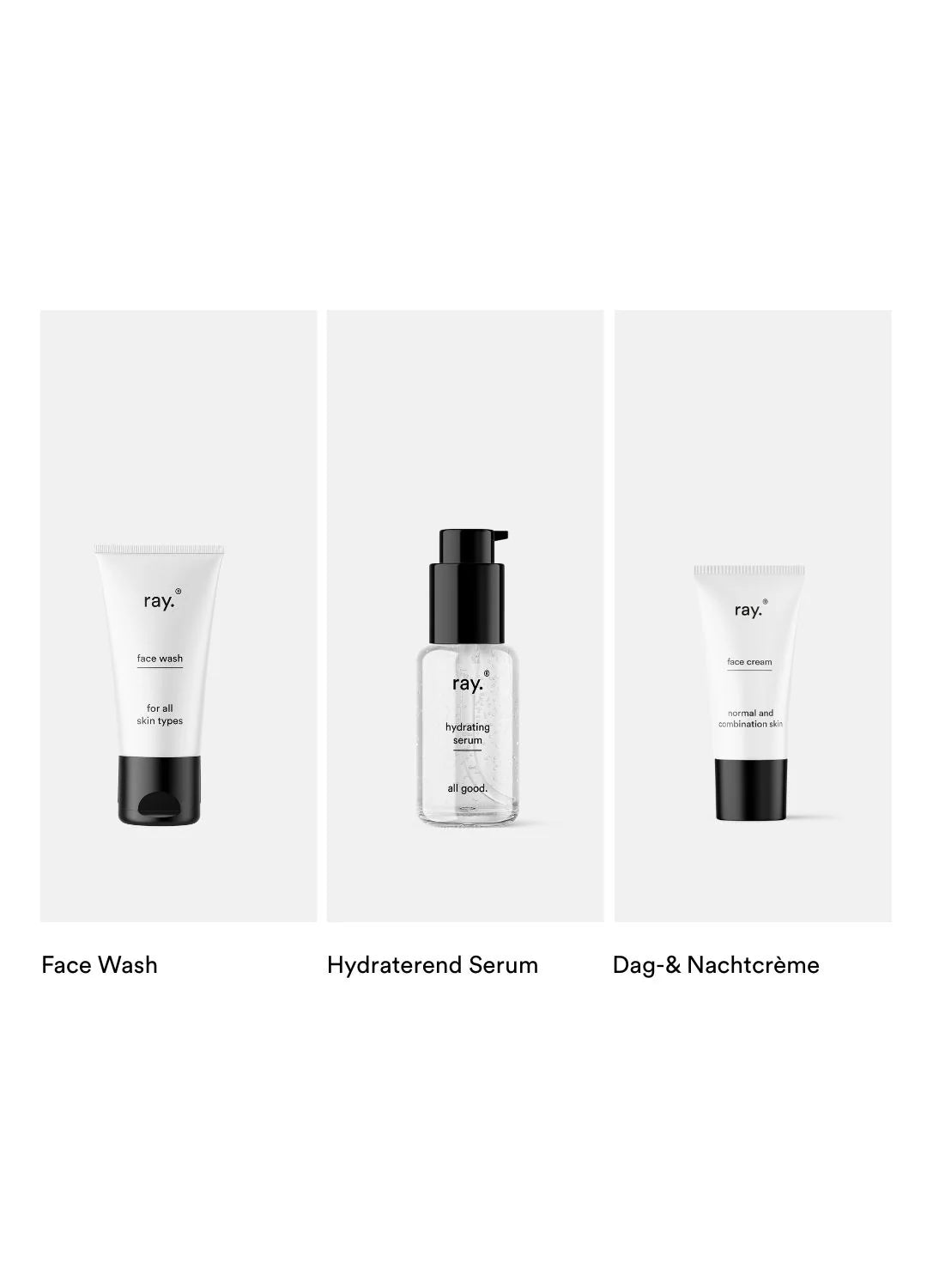 hydraterende routine - gift set