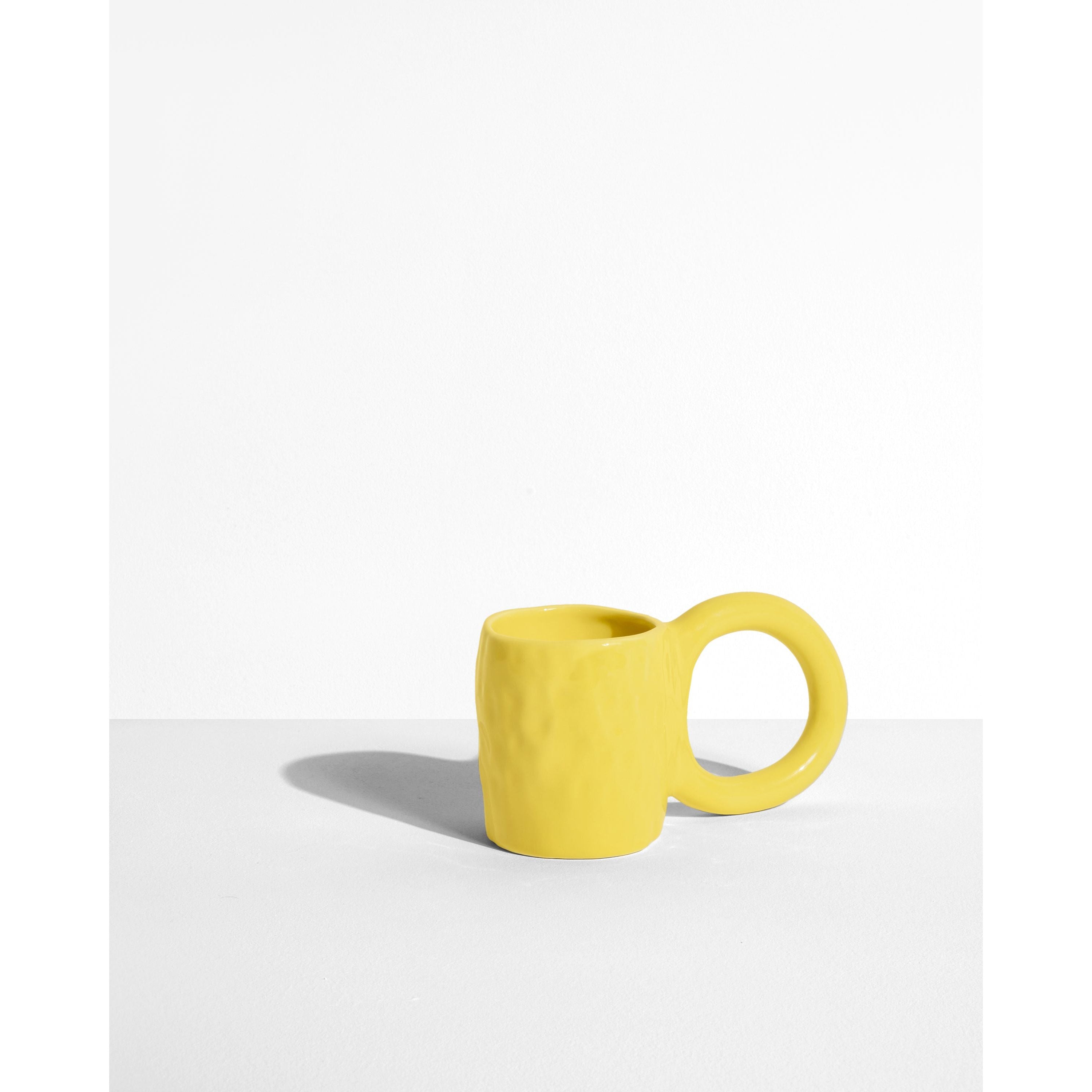 Donut mug M - Lemon yellow