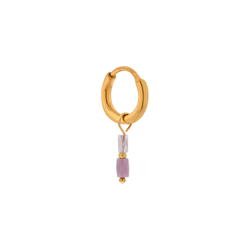 Oorbel - terra lilac