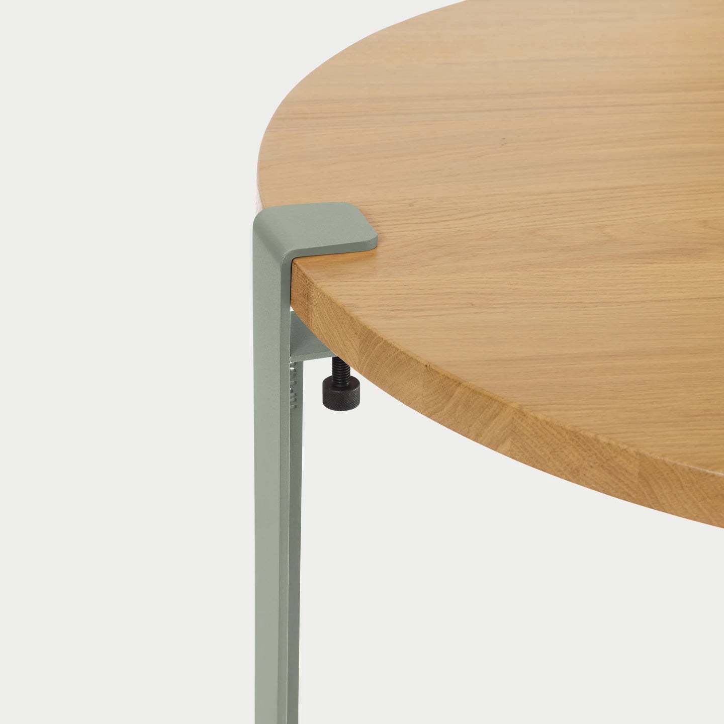 ronde salontafel - eikenhout