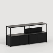unit steel modulair wandsysteem - dubbel laag