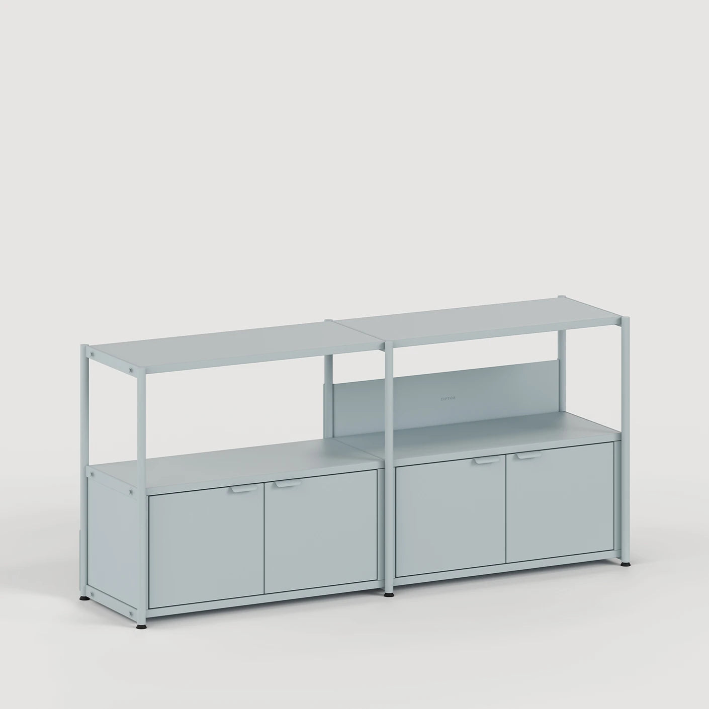 unit steel modulair wandsysteem - dubbel laag