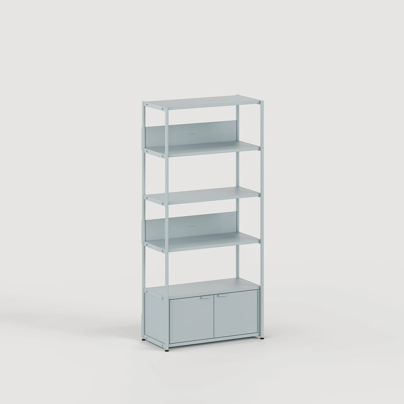 unit steel modulair wandsysteem - enkel hoog