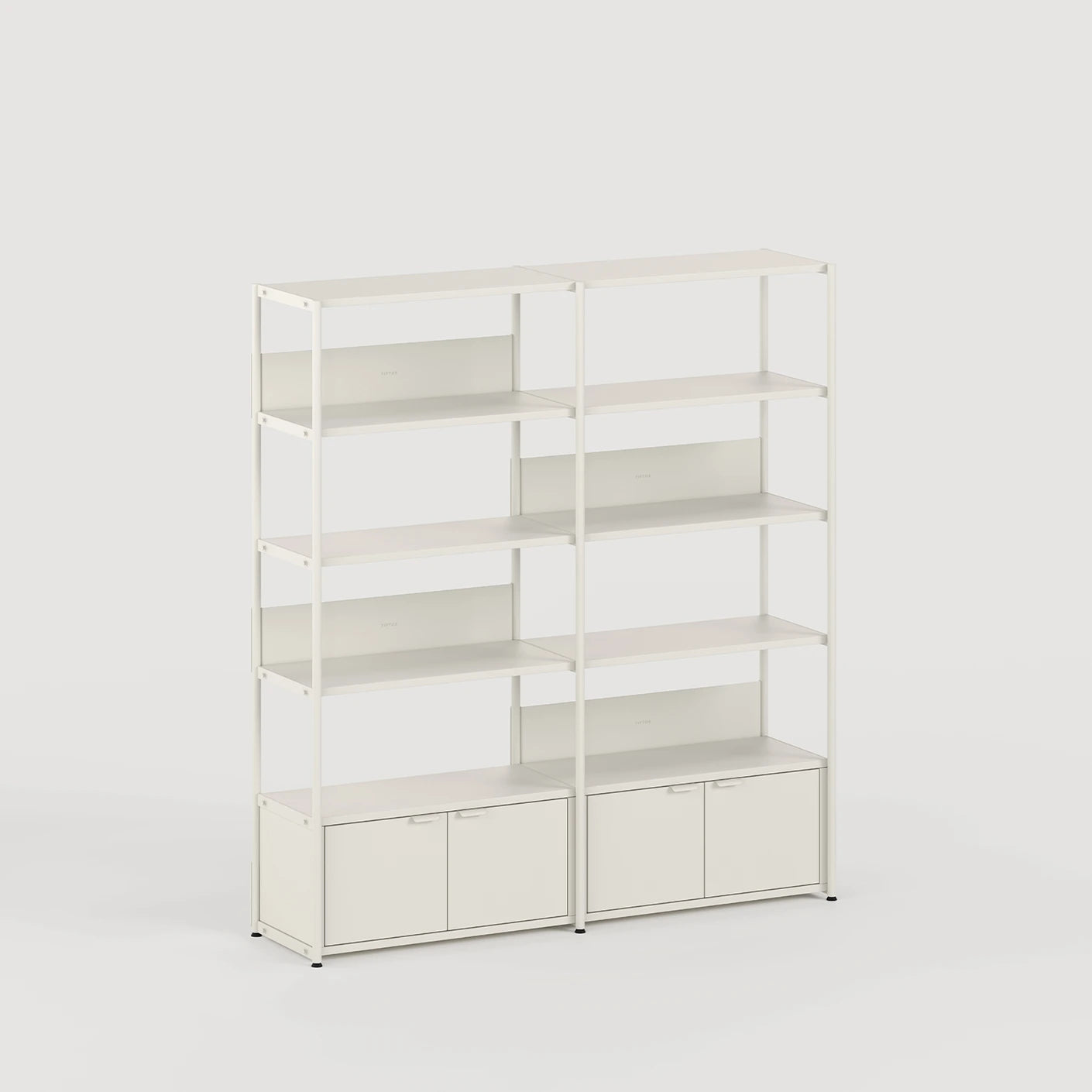 unit steel modulair wandsysteem - dubbel hoog