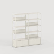 unit steel modulair wandsysteem - dubbel hoog