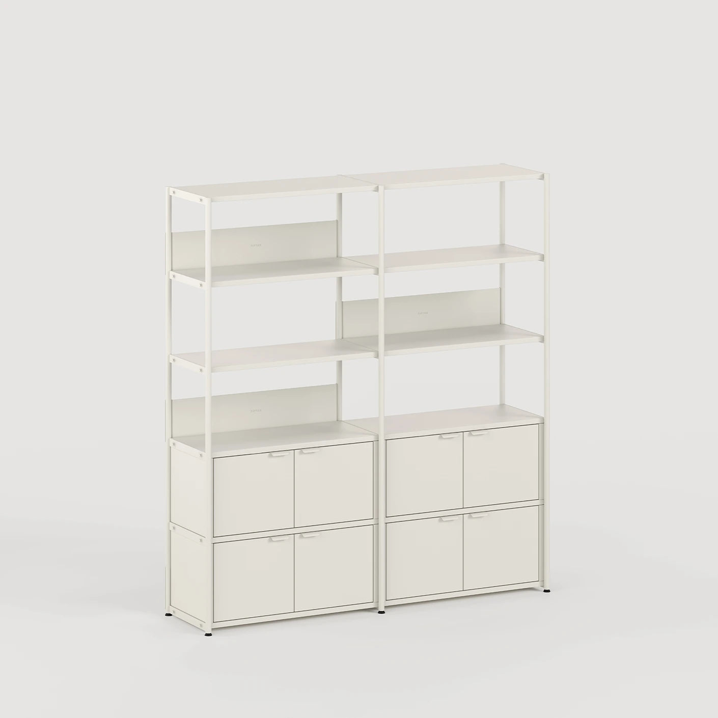 unit steel modulair wandsysteem - dubbel hoog