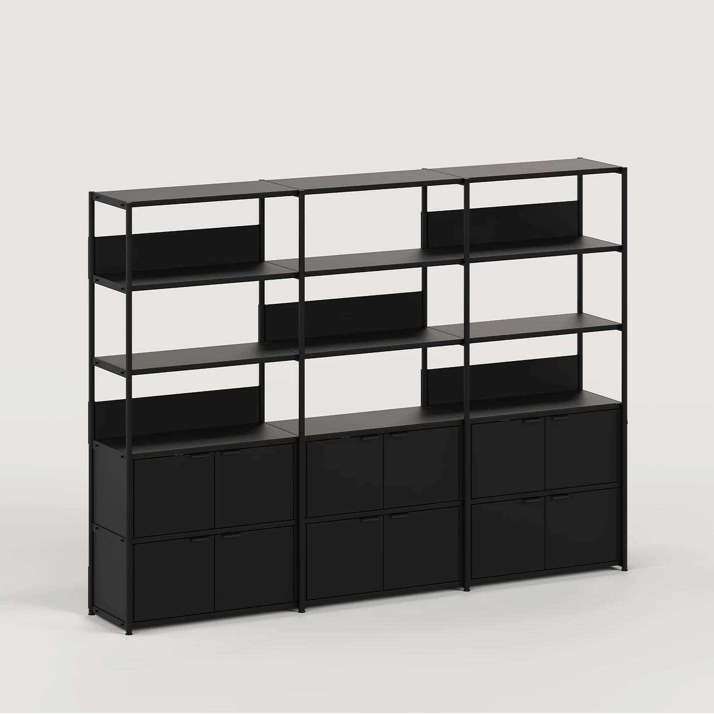 unit steel modulair wandsysteem - triple