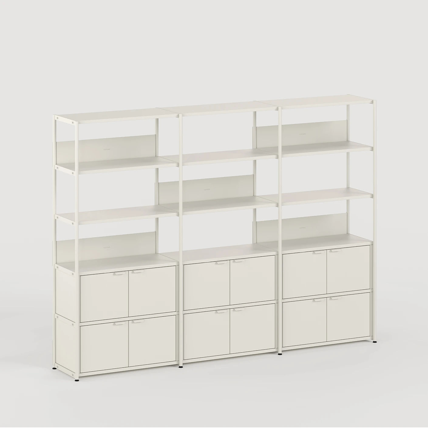 unit steel modulair wandsysteem - triple
