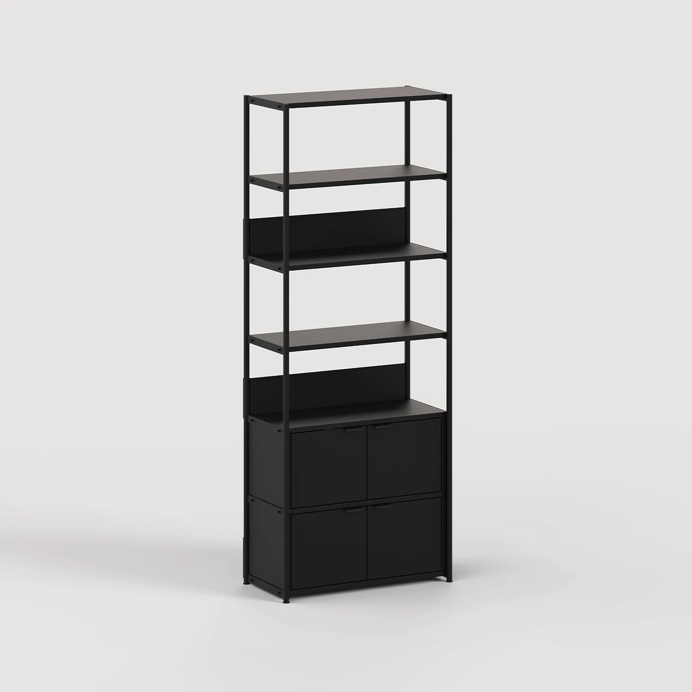 unit steel modulair wandsysteem - enkel hoog