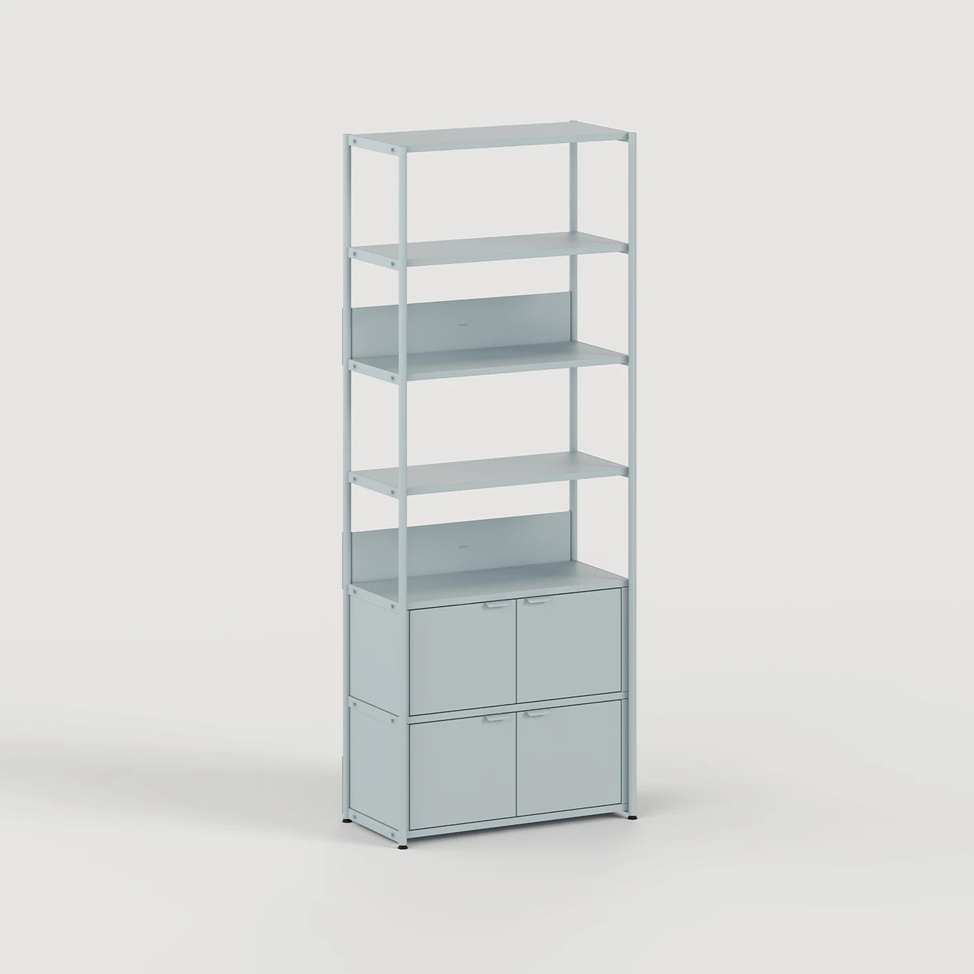 unit steel modulair wandsysteem - enkel hoog