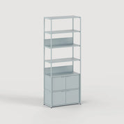 unit steel modulair wandsysteem - enkel hoog