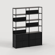 unit steel modulair wandsysteem - dubbel hoog