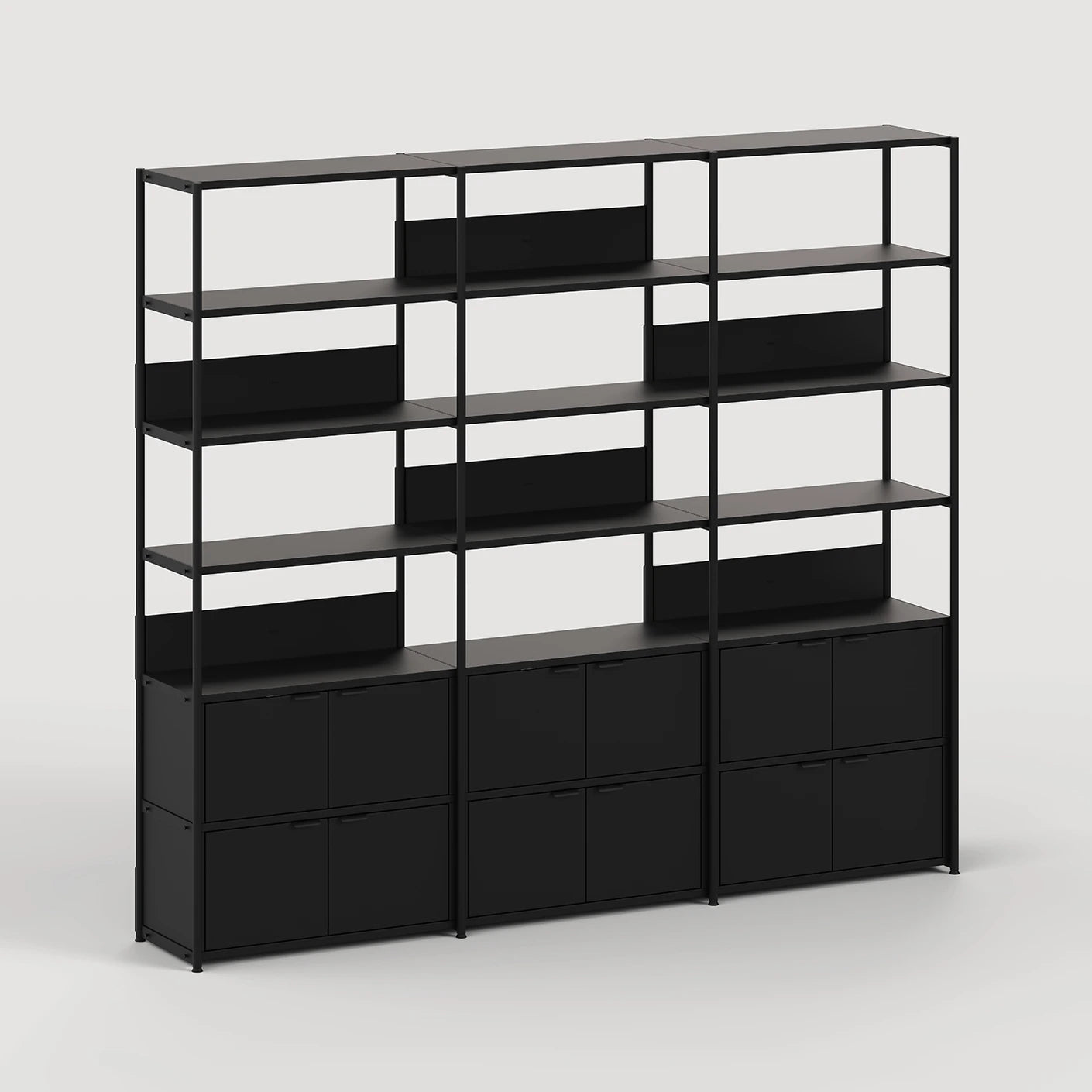 unit steel modulair wandsysteem - triple