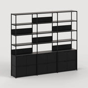 unit steel modulair wandsysteem - triple
