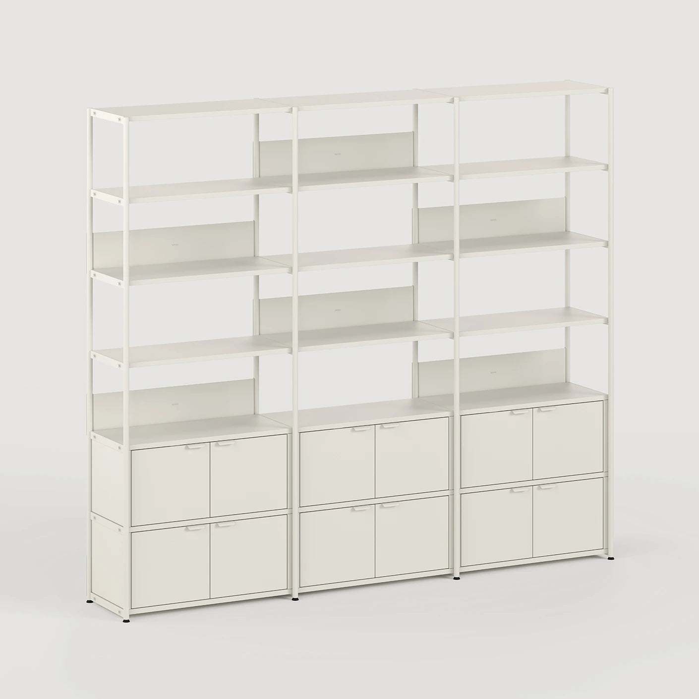 unit steel modulair wandsysteem - triple