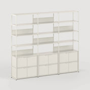 unit steel modulair wandsysteem - triple