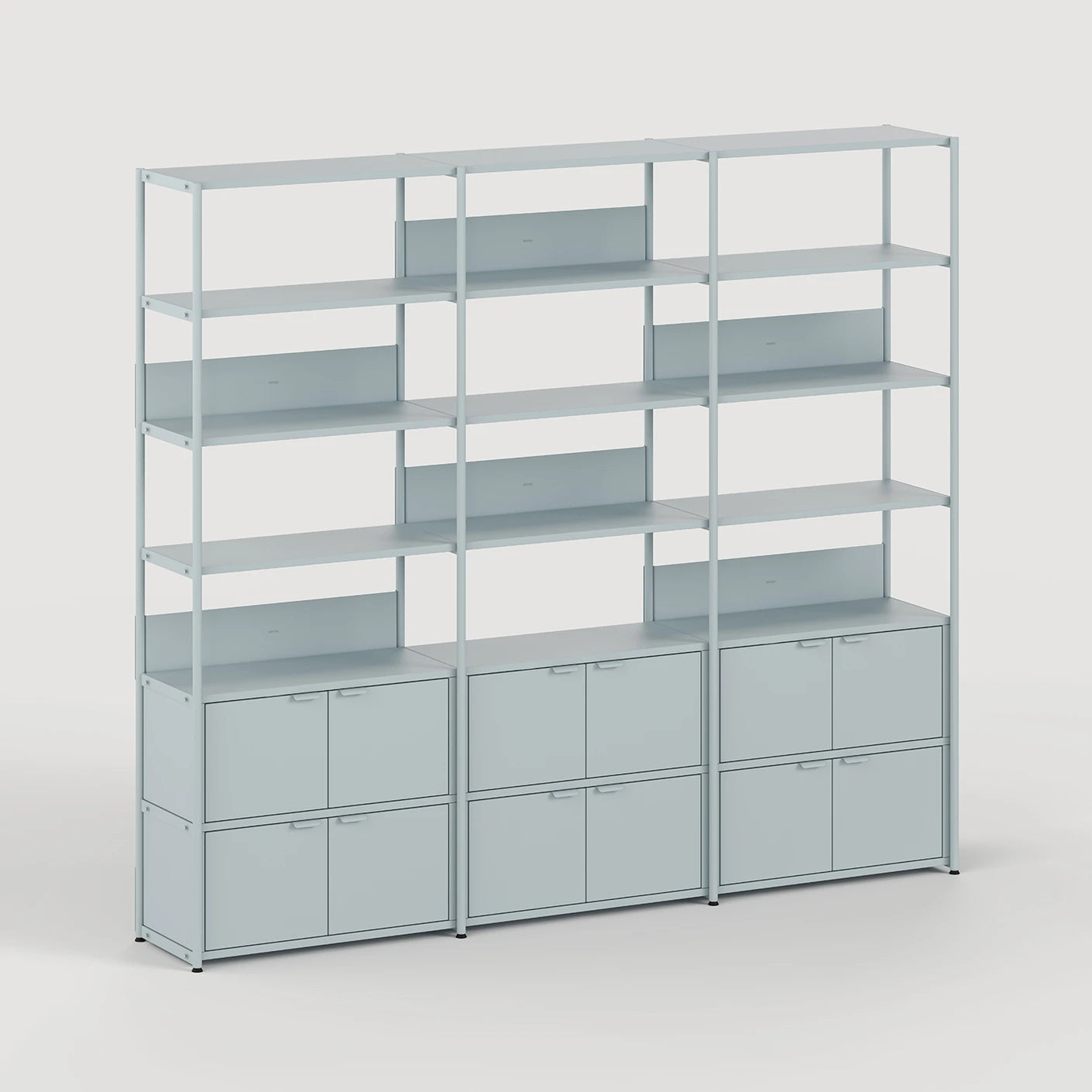 unit steel modulair wandsysteem - triple