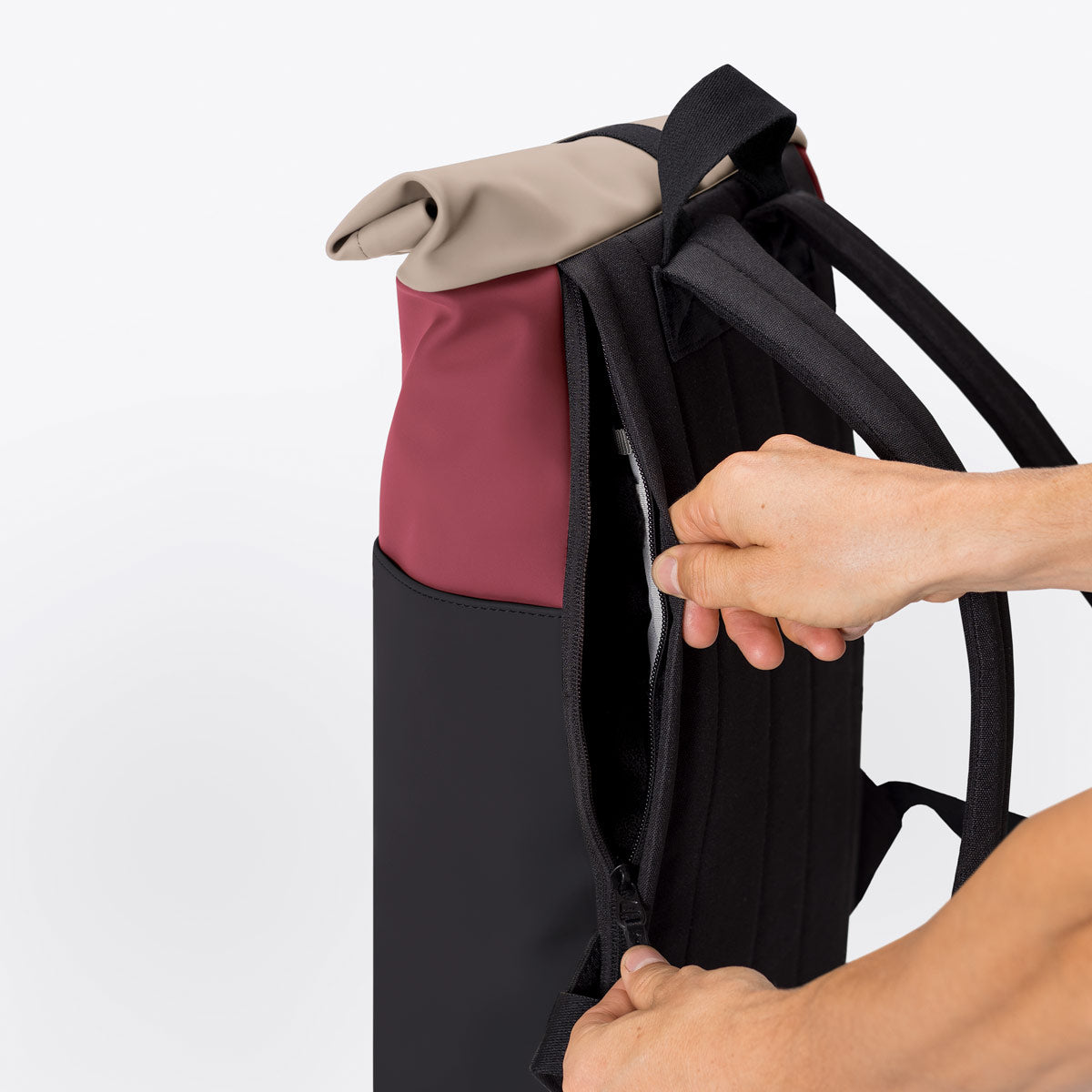 Hajo mini - Lotus infinity burgundy black