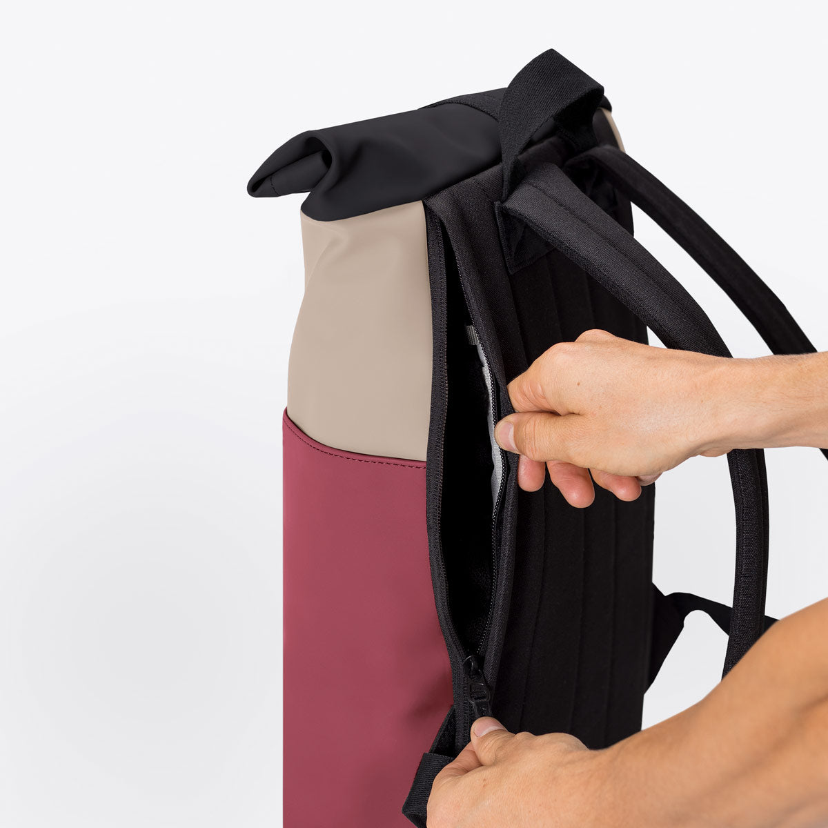 Hajo mini - Lotus infinity sand burgundy