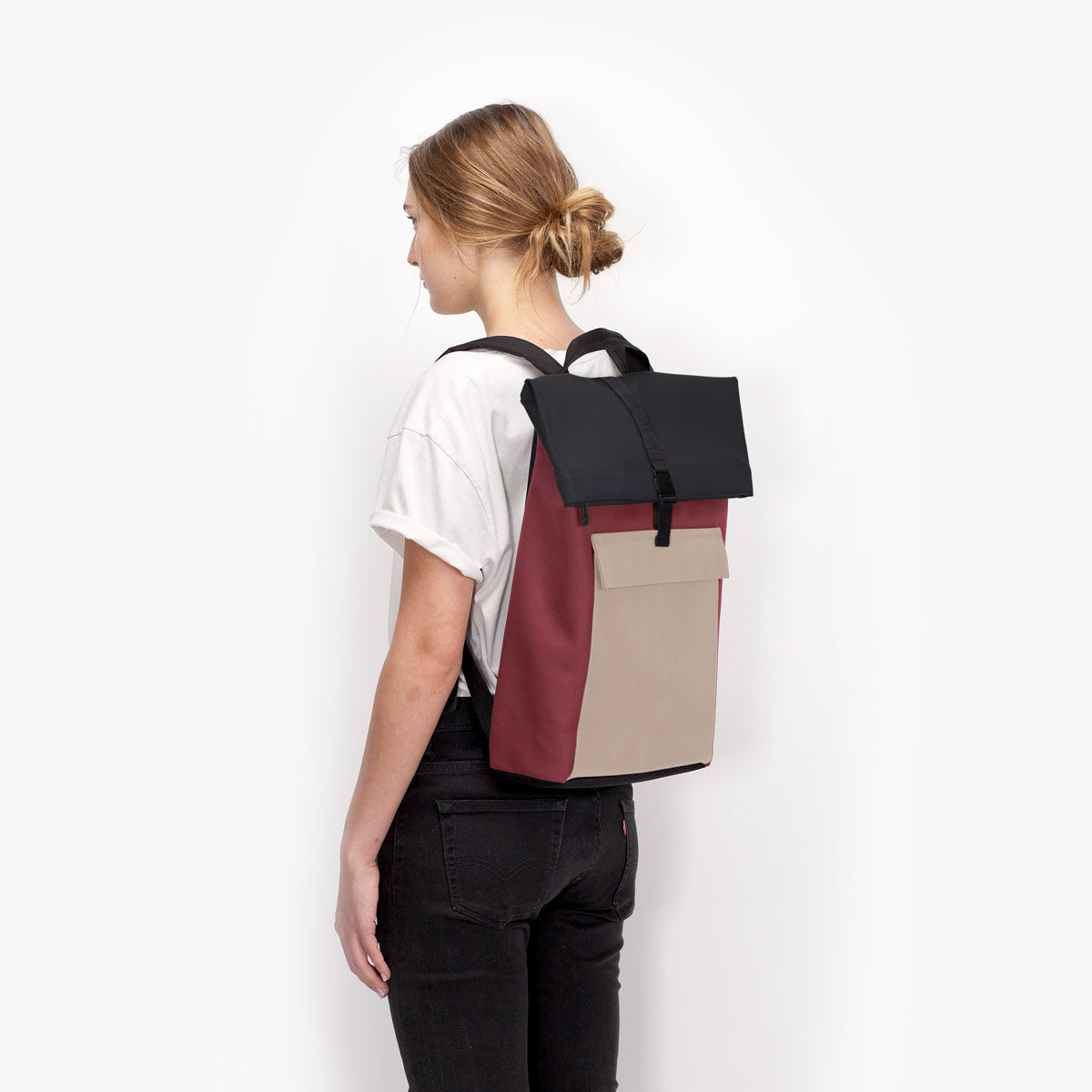 Jannik medium - Lotus infinity burgundy sand