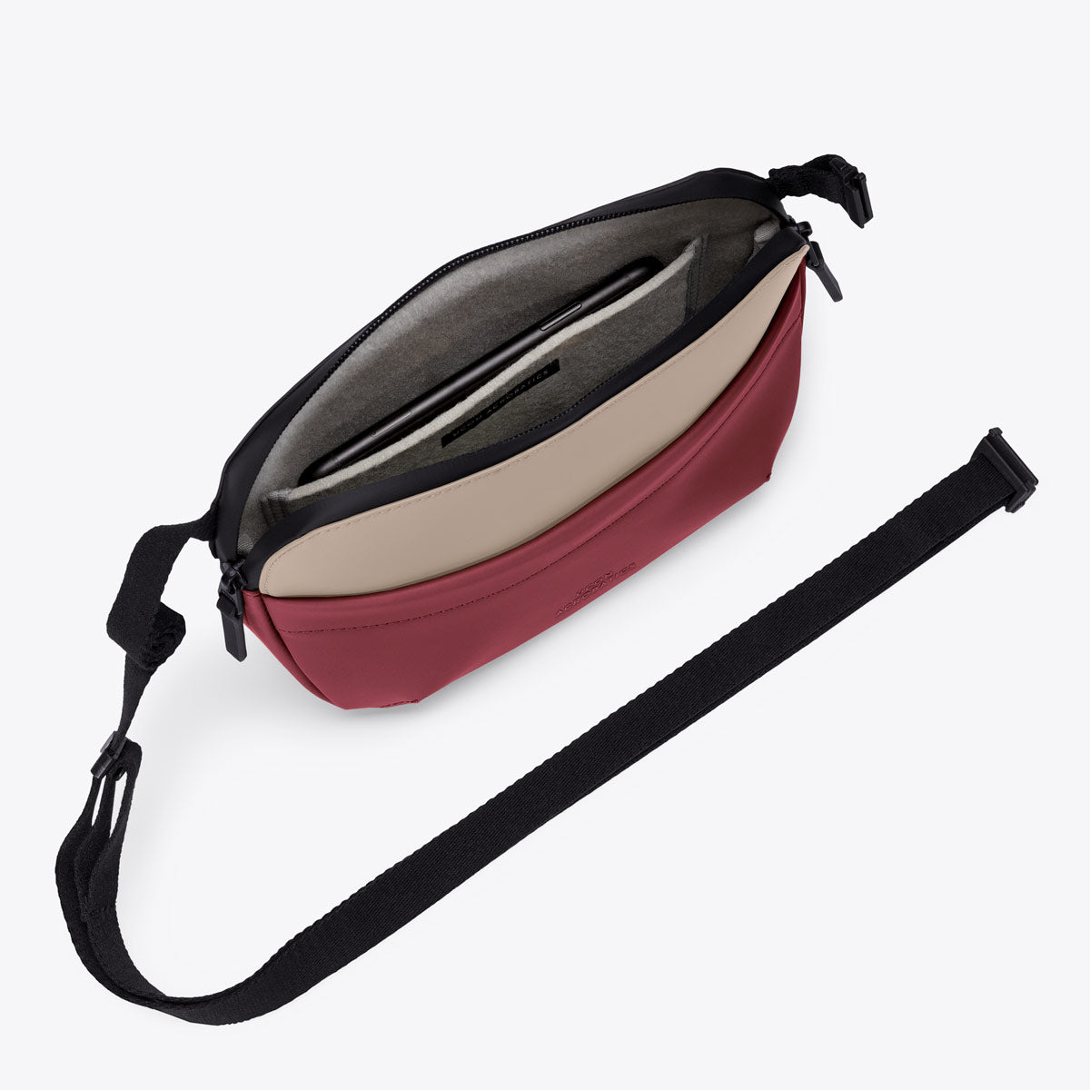 Melvin medium - Lotus infinity sand burgundy