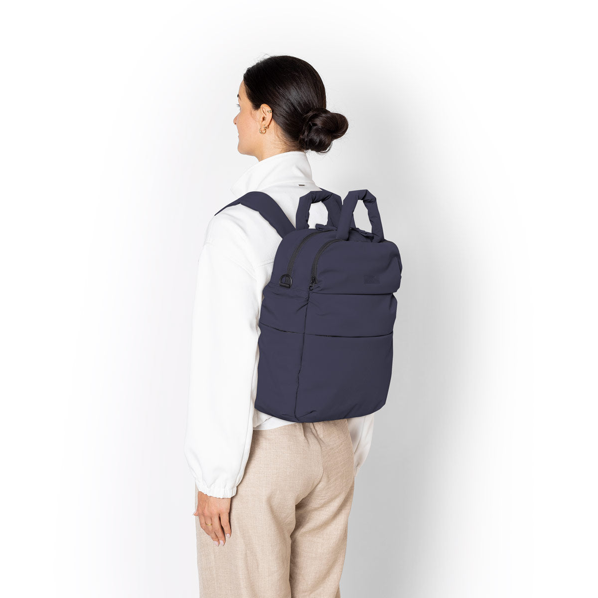 posuto puffy backpack - moss series