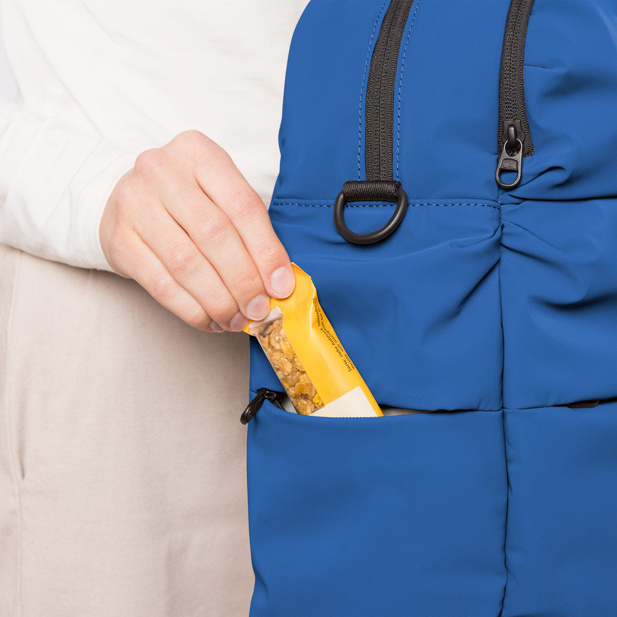 posuto puffy backpack - moss series