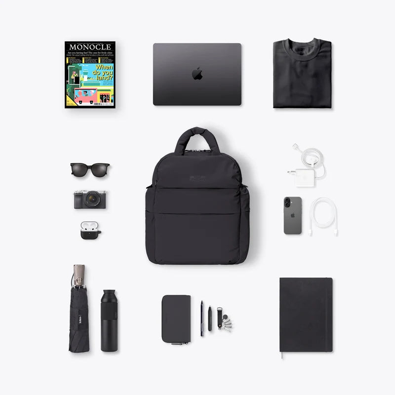 posuto puffy backpack - moss series