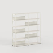 unit steel modulair wandsysteem - dubbel hoog