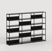 unit steel modulair wandsysteem - triple
