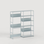 unit steel modulair wandsysteem - bureau dubbel
