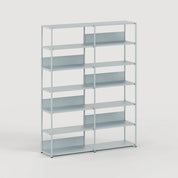unit steel modulair wandsysteem - dubbel hoog