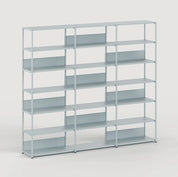 unit steel modulair wandsysteem - triple