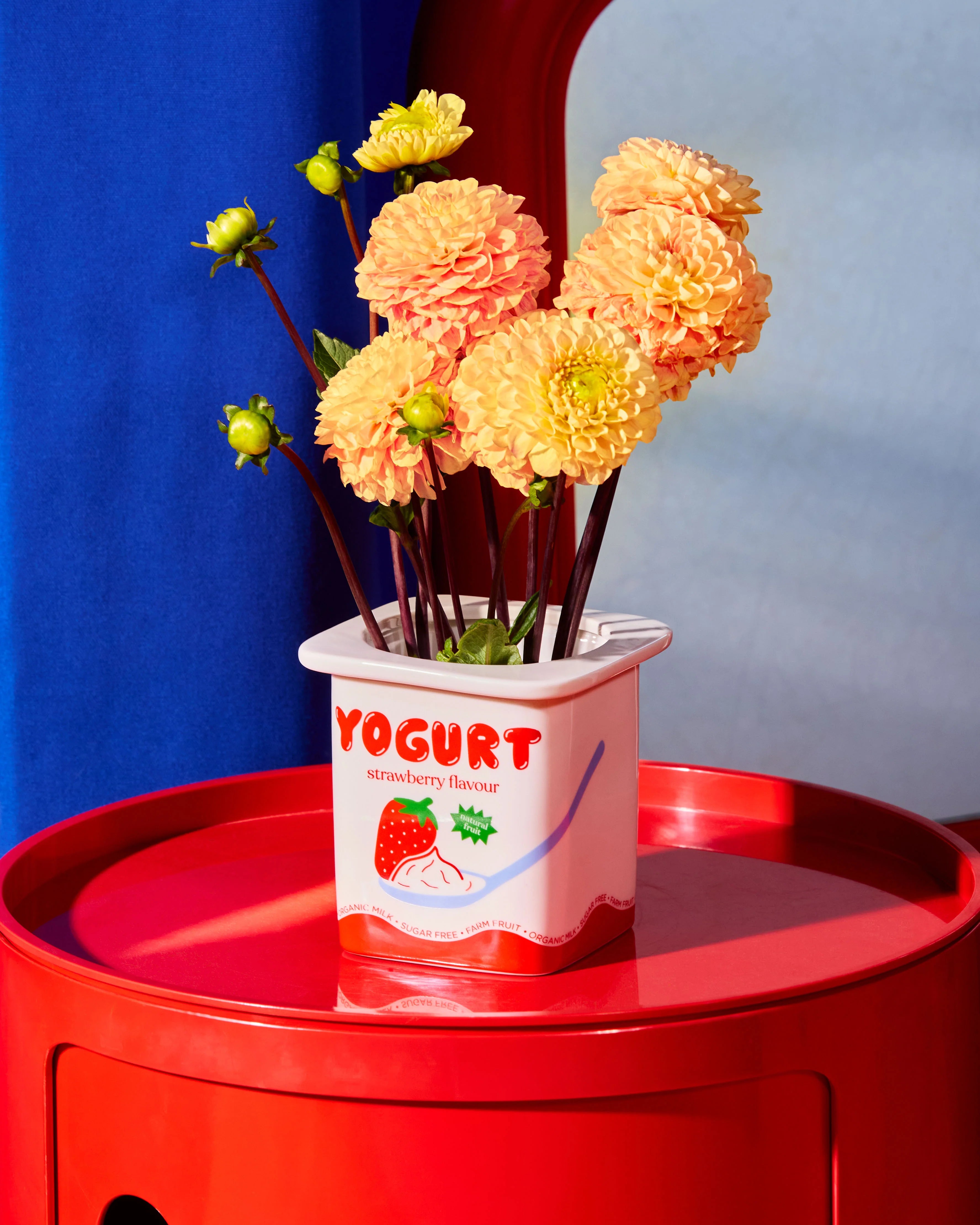 Strawberry yoghurt - Vaas