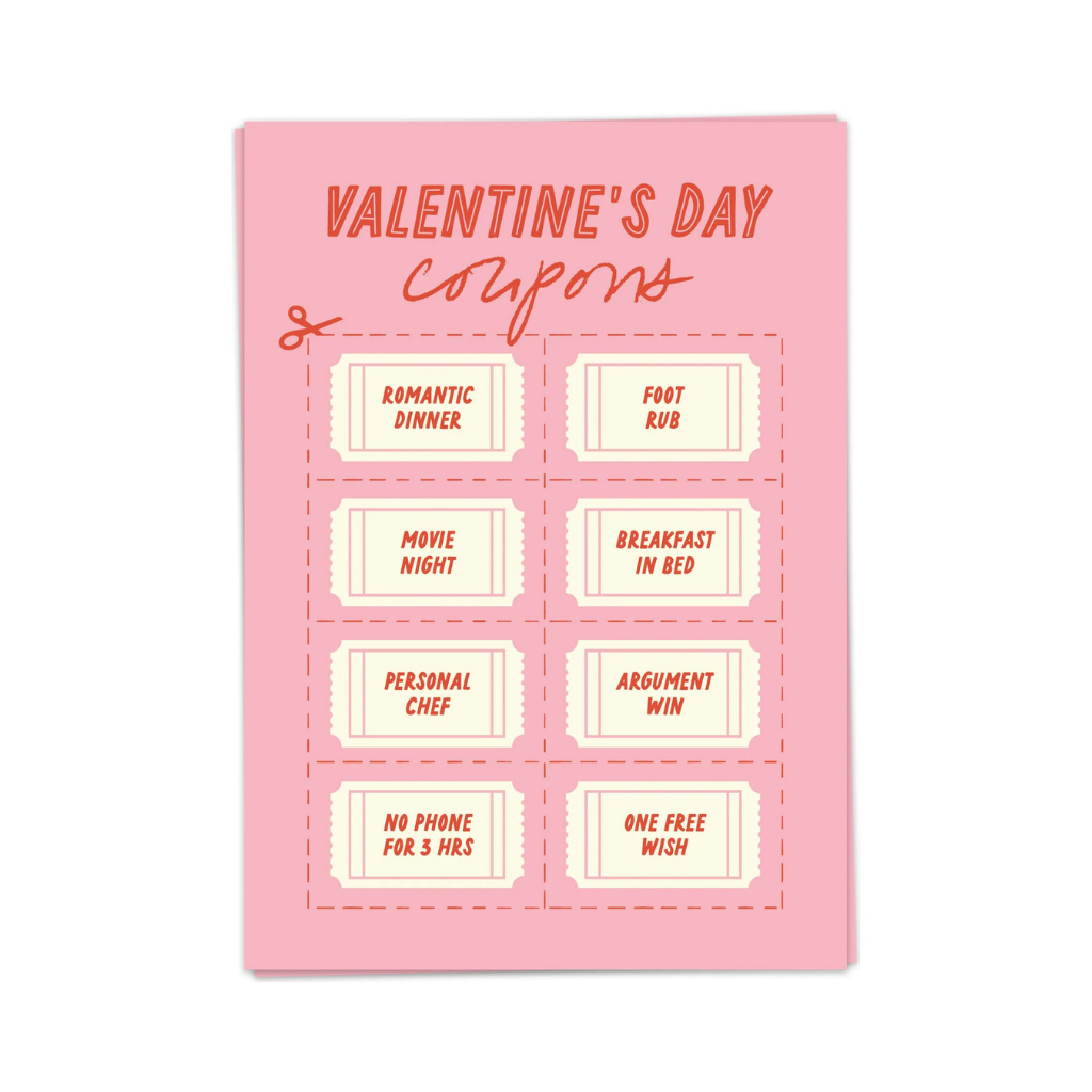 Kaart - V-day coupon