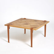 vierkante salontafel - parquet de versailles
