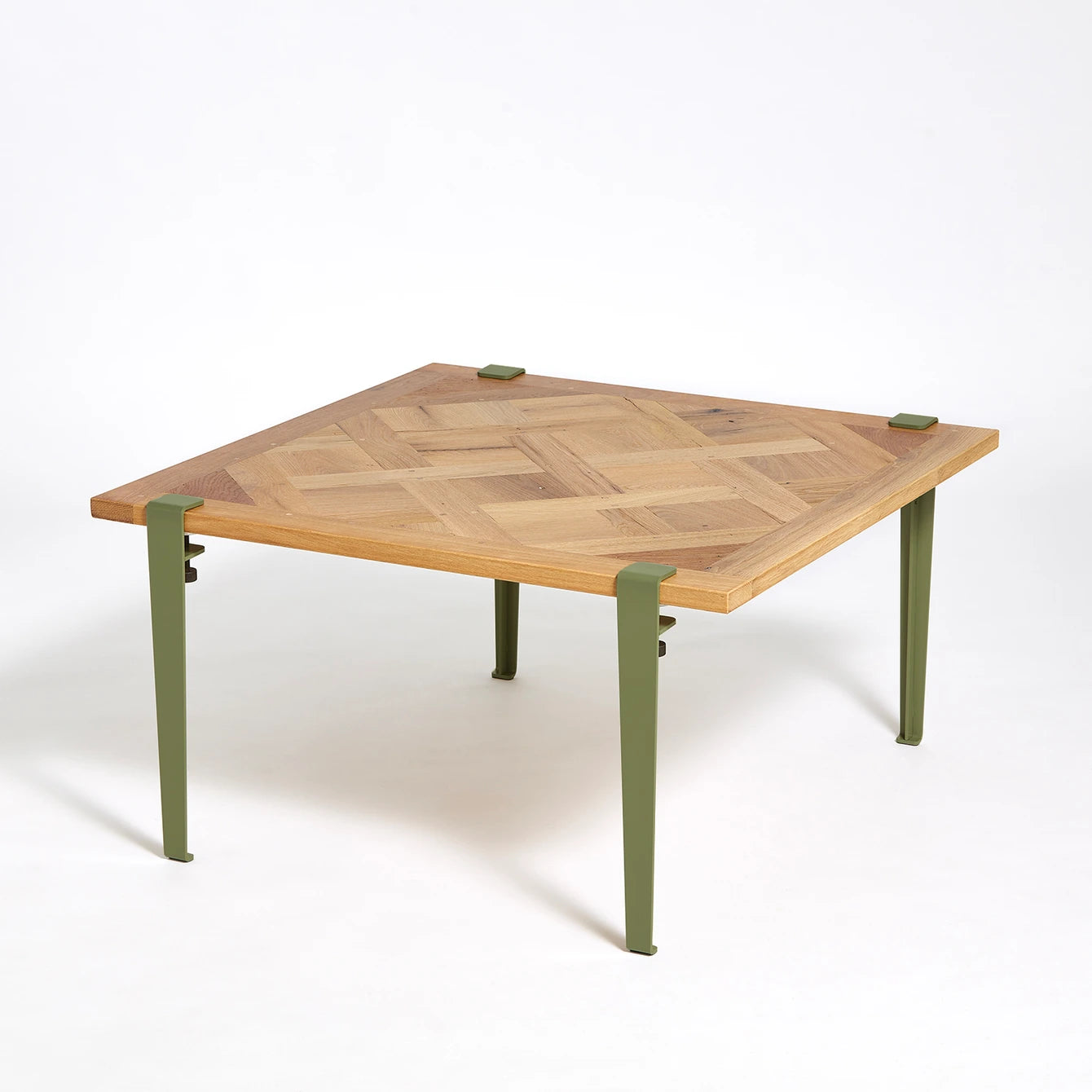 vierkante salontafel - parquet de versailles