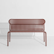 Week-end tuinbank met rugleuning