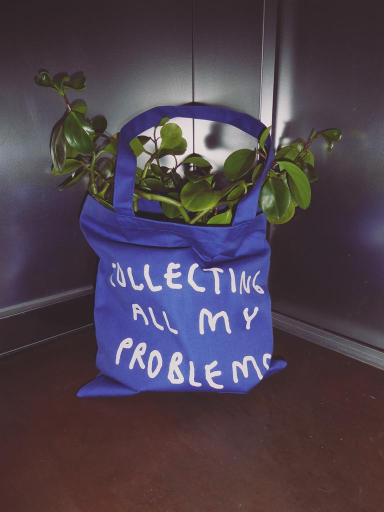 Tote bag - Collecting my problems