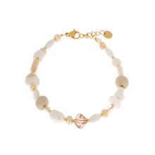 Afbeelding in Gallery-weergave laden, Armband - White beach gold
